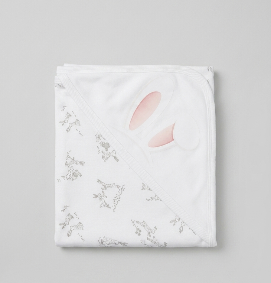 Bunny Baby Wrapping Sheet