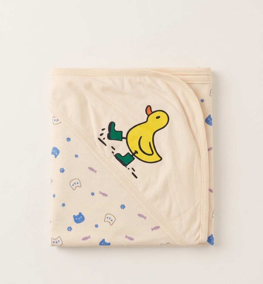 Duckling Baby Wrapping Sheet
