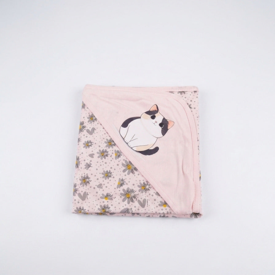 Kitten Cuddles Baby Wrapping Sheet