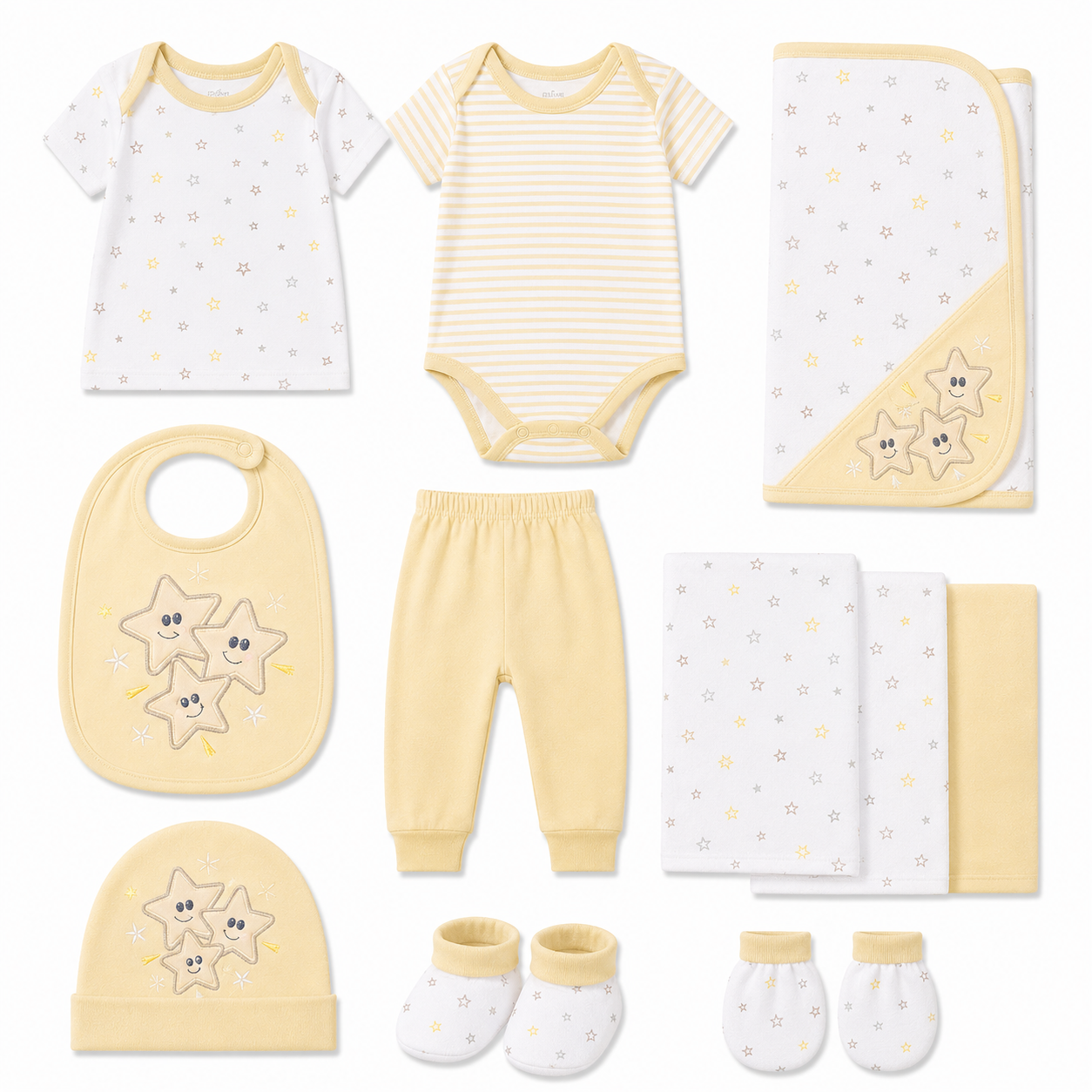 Twinkle Stars 11-Piece Newborn Starter Set