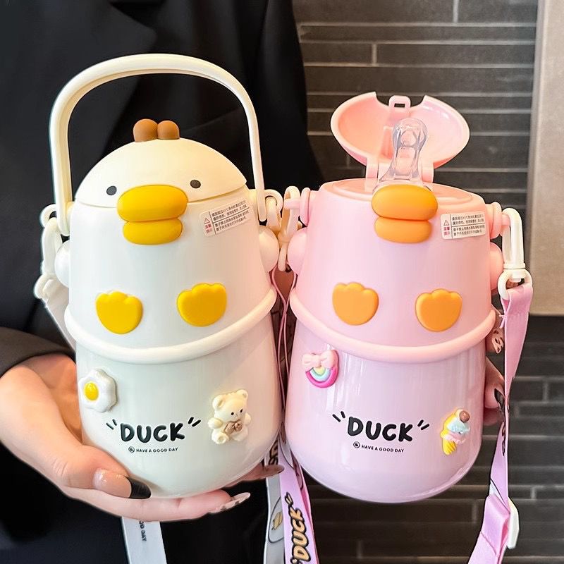 Duck Stainless Steel Kids Water Bottle