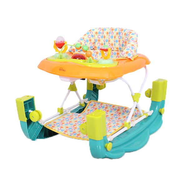 🌟 Tinnies Multi-Color Baby Walker With Rocking Function