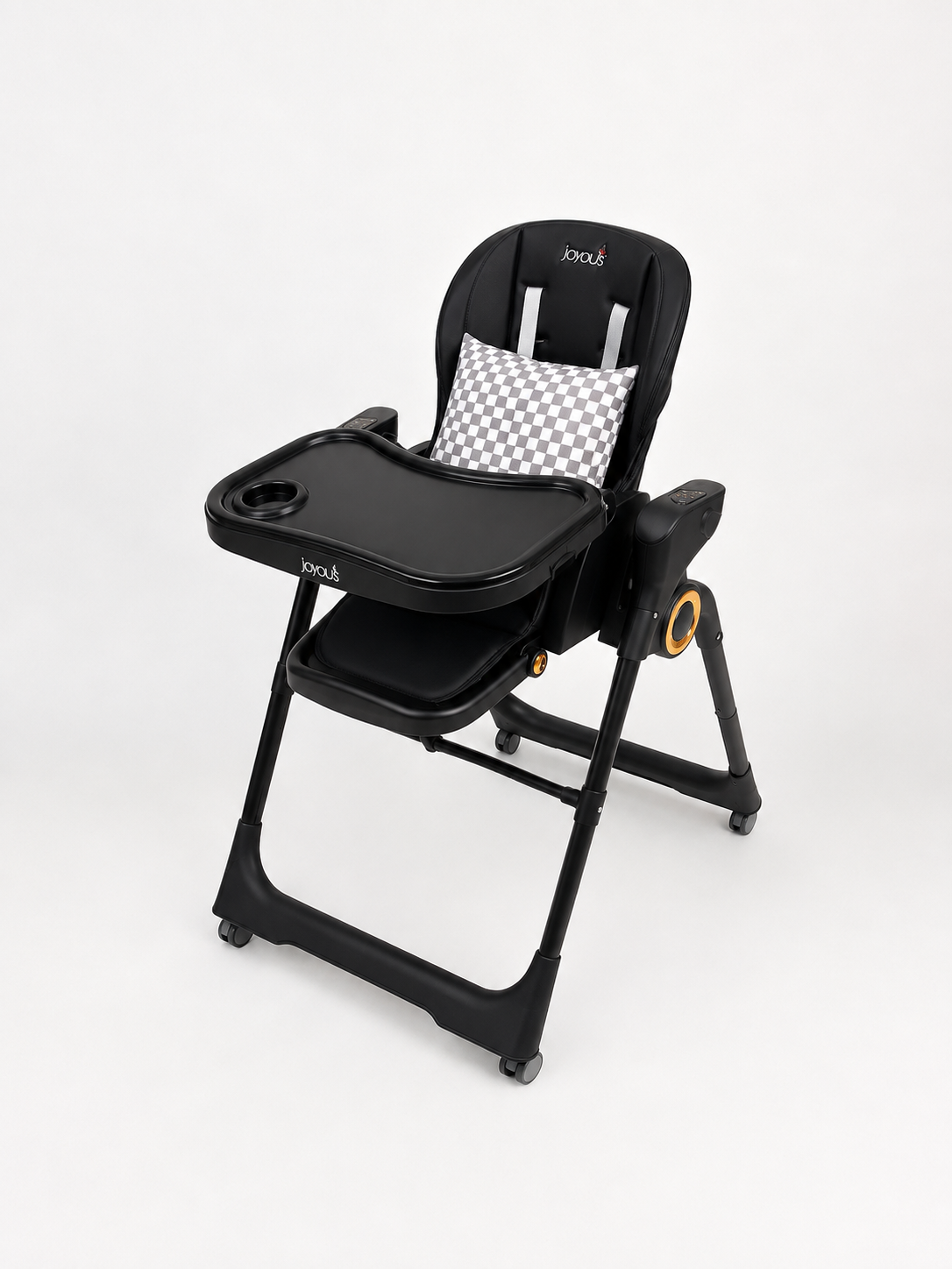 ELECTRIC SWING + HIGH CHAIR JOYOUS JY-018 BLACK