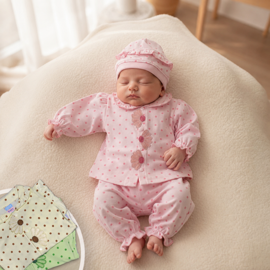 Blossom Dreams Newborn Trouser Set