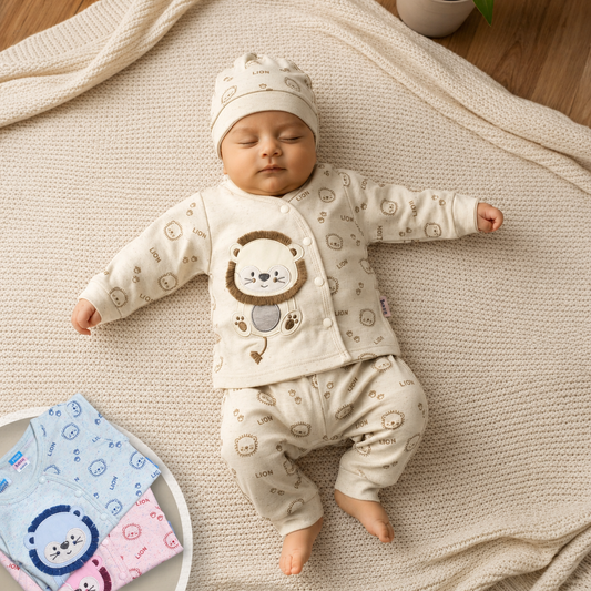 Little Lion Newborn Trouser Set