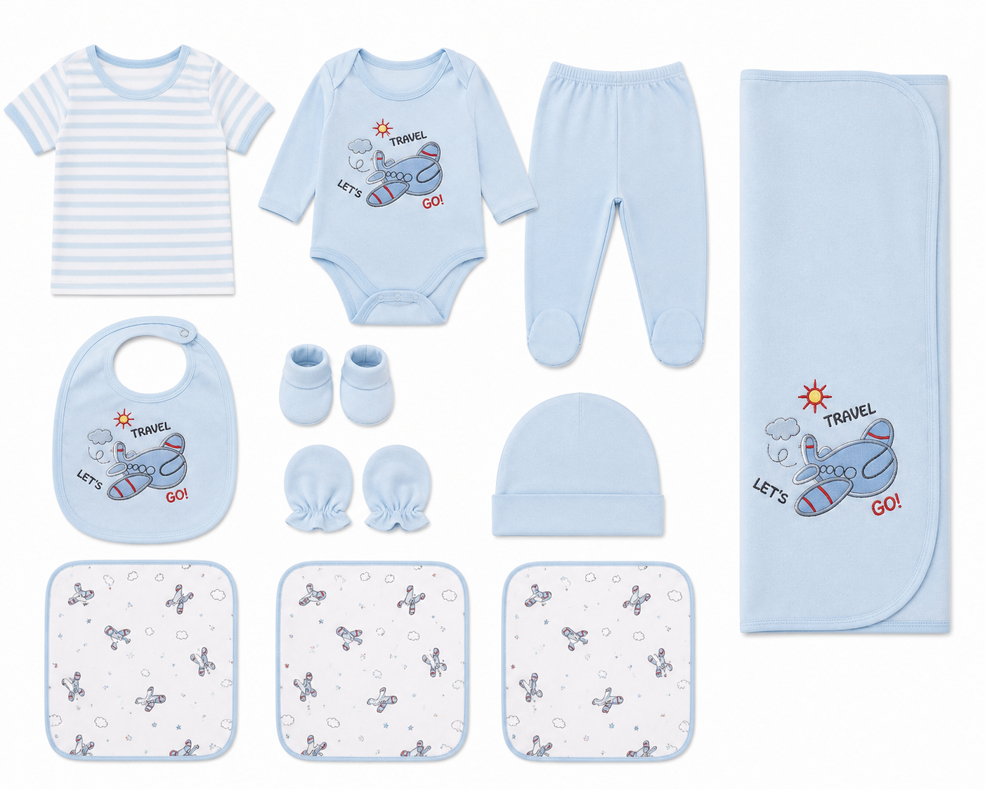 Little Explorer 11-Piece Newborn Starter Set