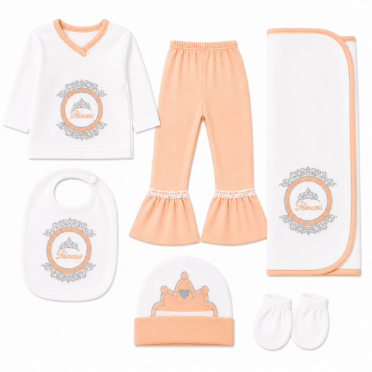 Premium 6-Piece Newborn Baby Starter Set