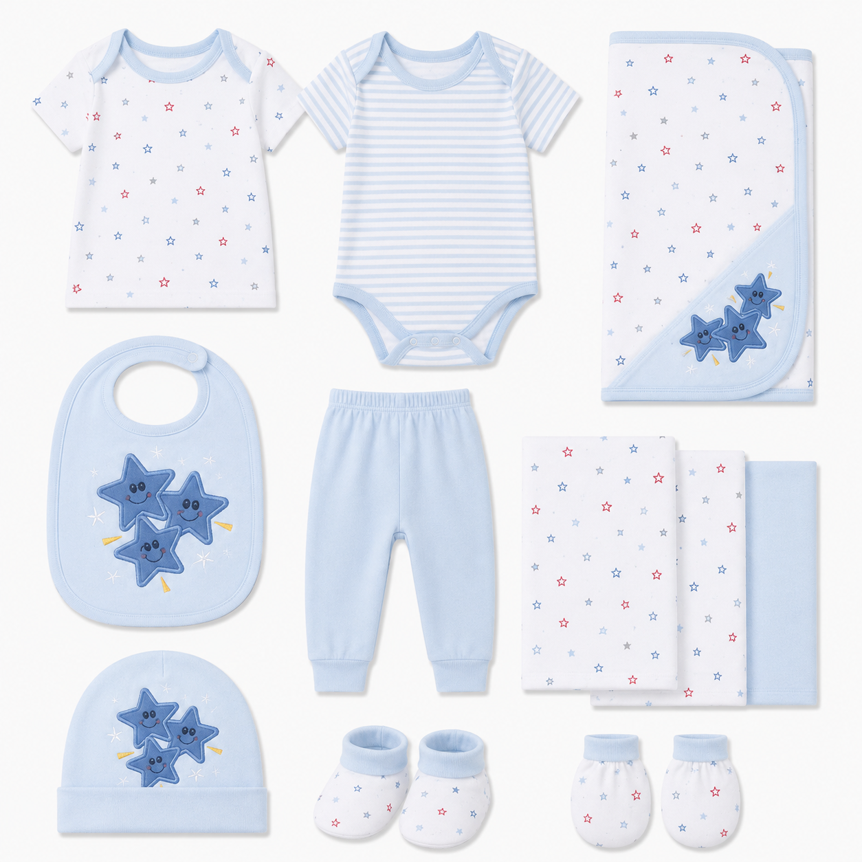 Teddy 11-Piece Newborn Starter Set