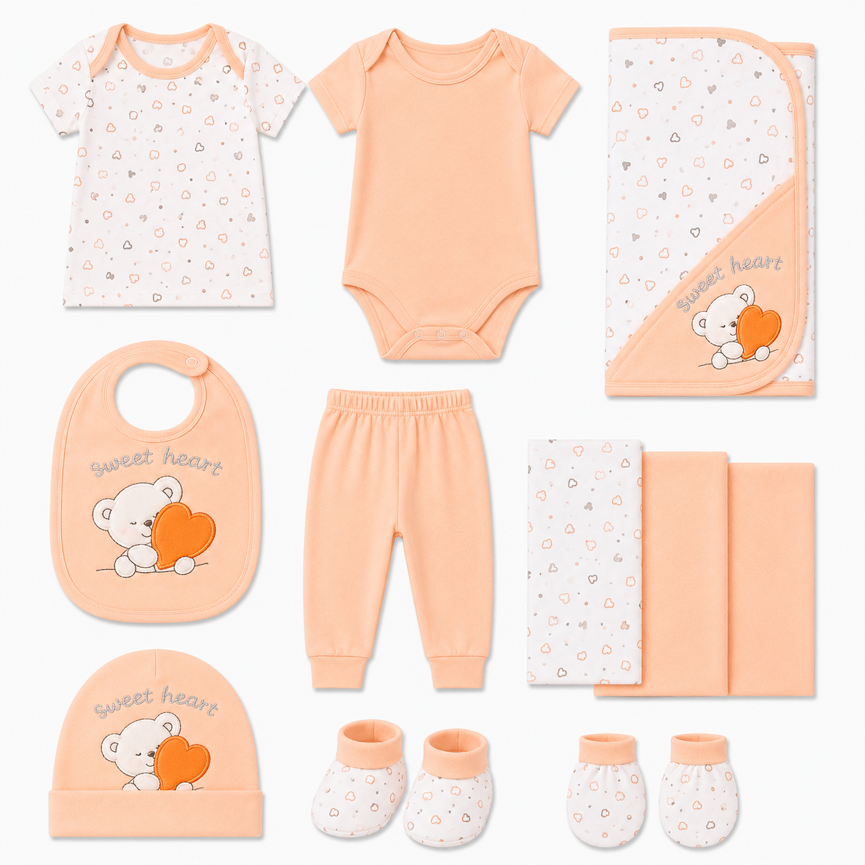 Teddy 11-Piece Newborn Starter Set