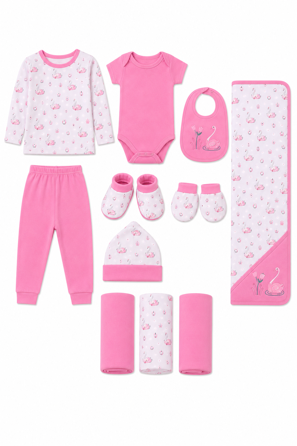 Swan 11-Piece Newborn Starter Set