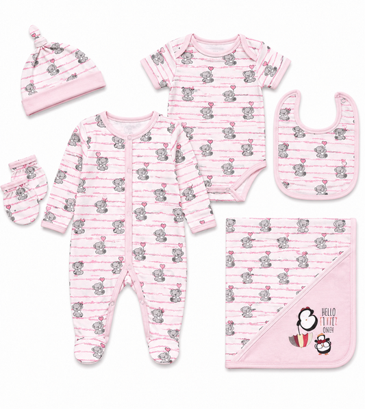 Little Penguin 6-Piece Newborn Starter Set