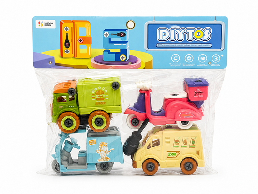 DIY Vehicle Assembly Toy Set