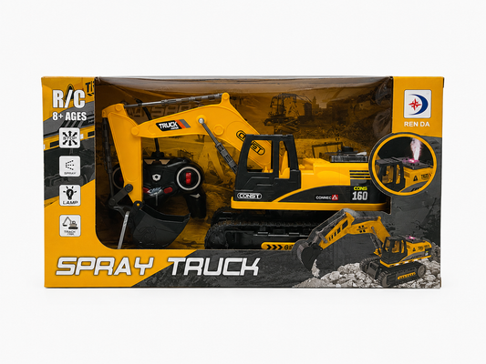 RC Spray Excavator Truck