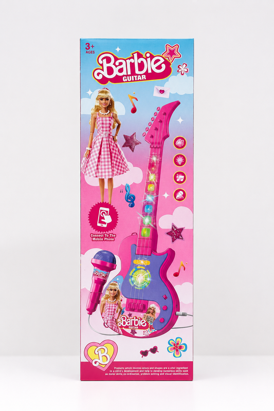 Barbie Musical Guitar with Microphone