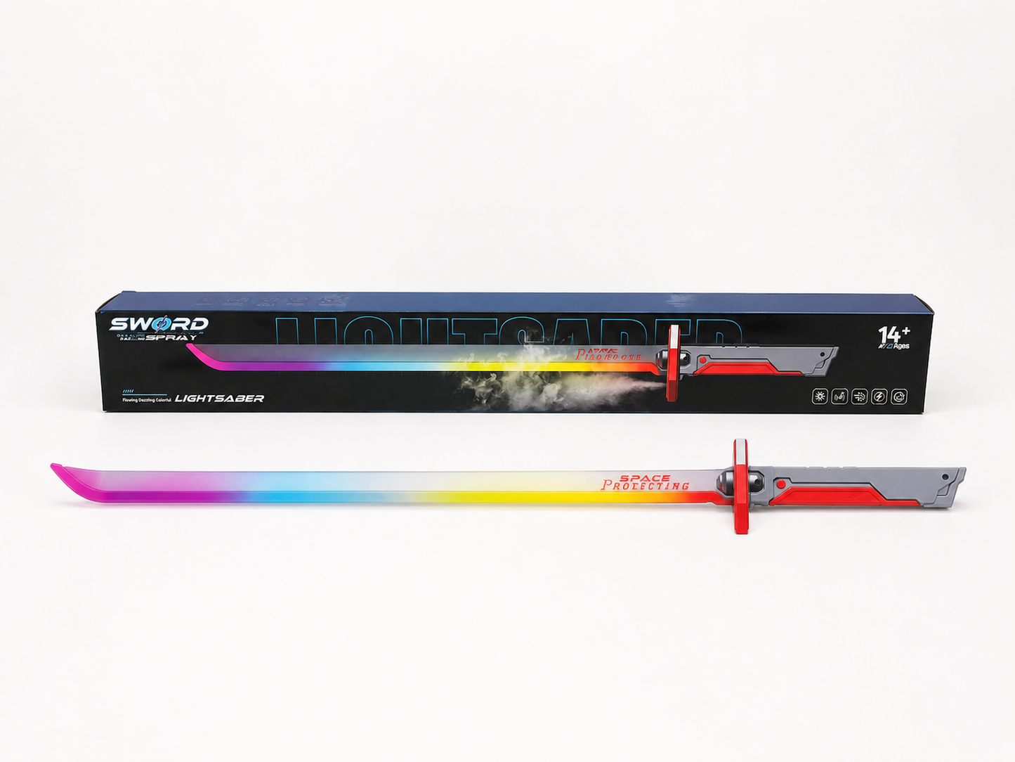 Nebula Glow Mist Lightsaber Sword