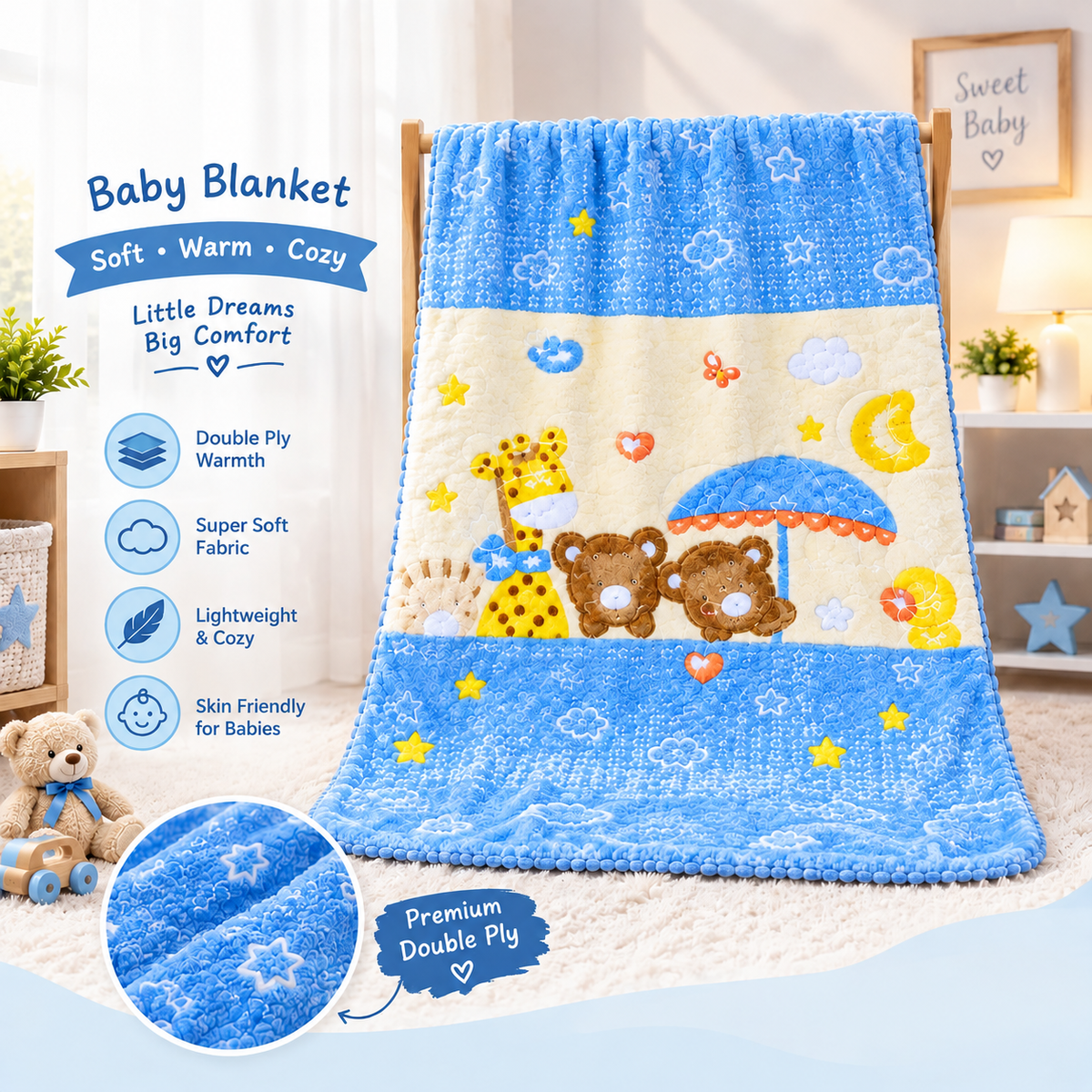 PREMIUM DOUBLE-PLY WARMTH BLANKET