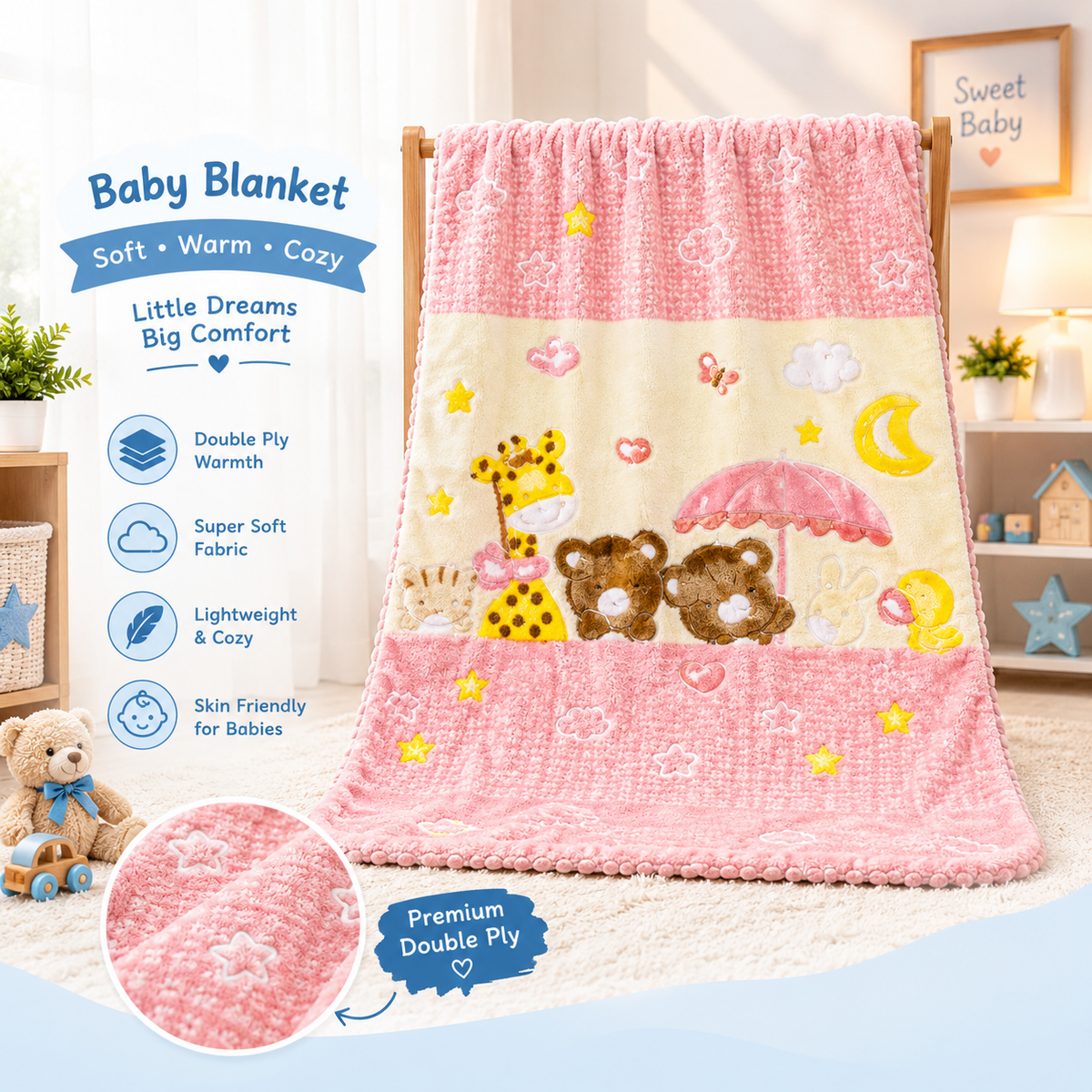 PREMIUM DOUBLE-PLY WARMTH BLANKET
