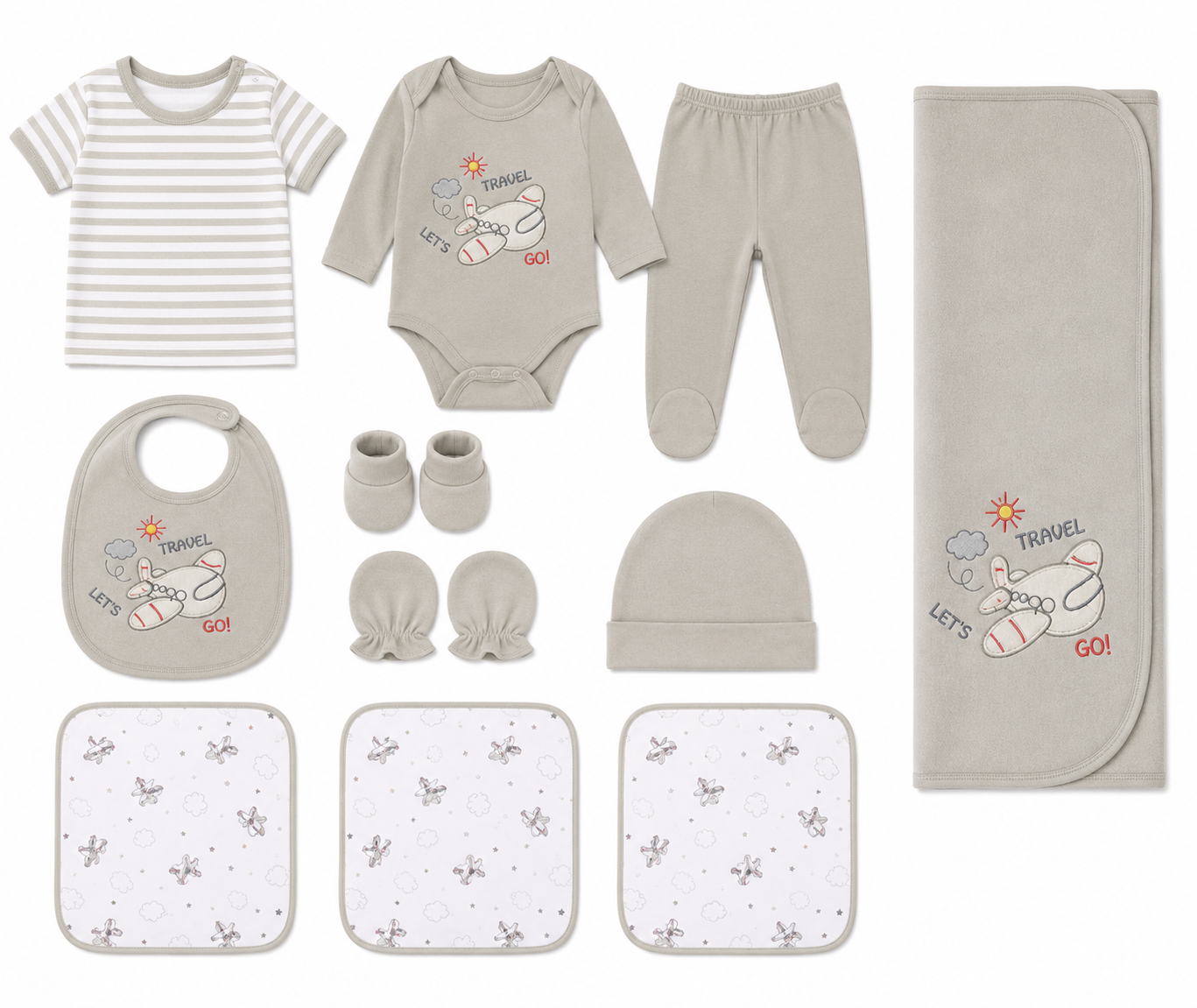 Little Explorer 11-Piece Newborn Starter Set
