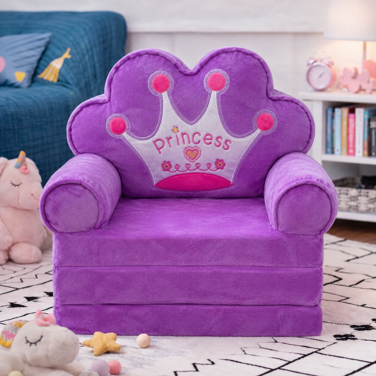 👑 Princess Baby Sofa Seat
