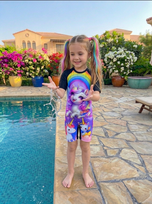 Unicorn Swimming Costume