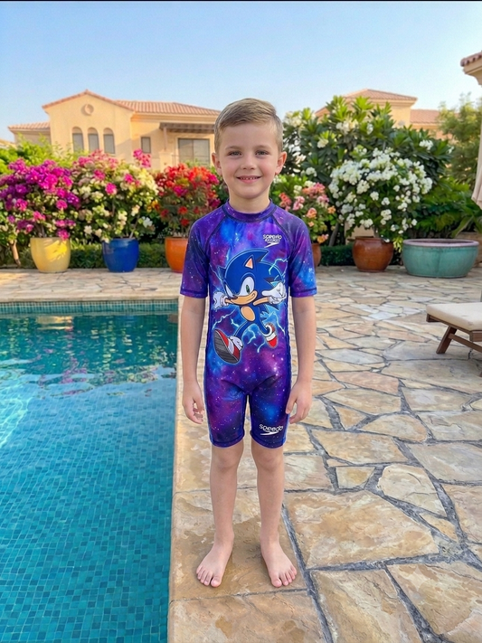 Sonic Swimming Costume