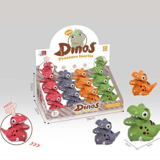 🦕 Tiny Dino Racers – Press, Roar & Zoom!