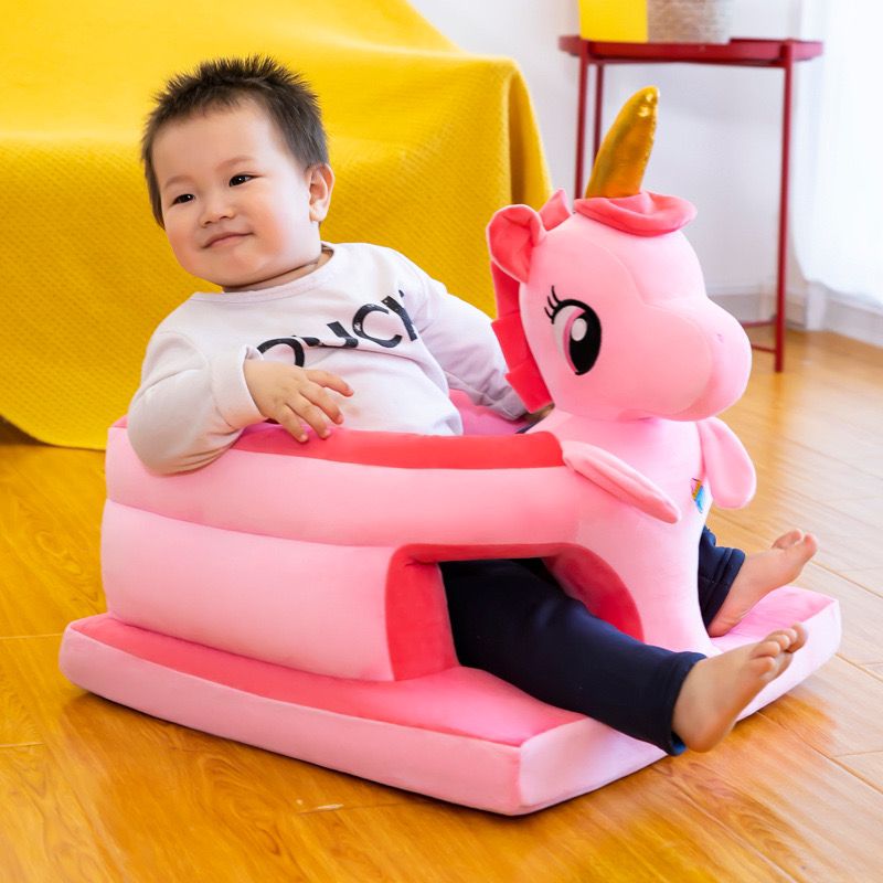 Unicorn Plush Baby Sofa Seat