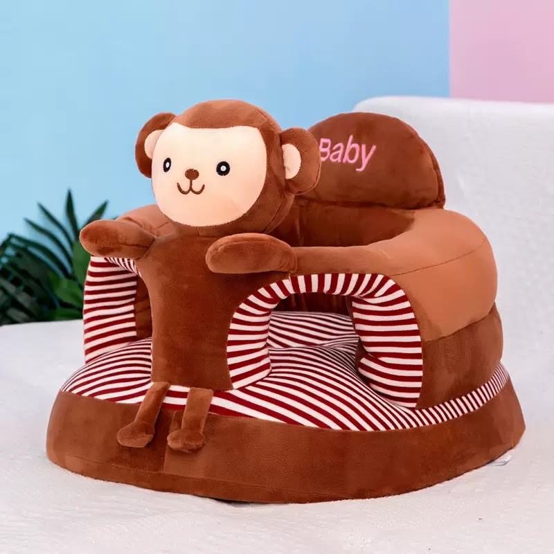 Monkey Plush Baby Sofa Seat