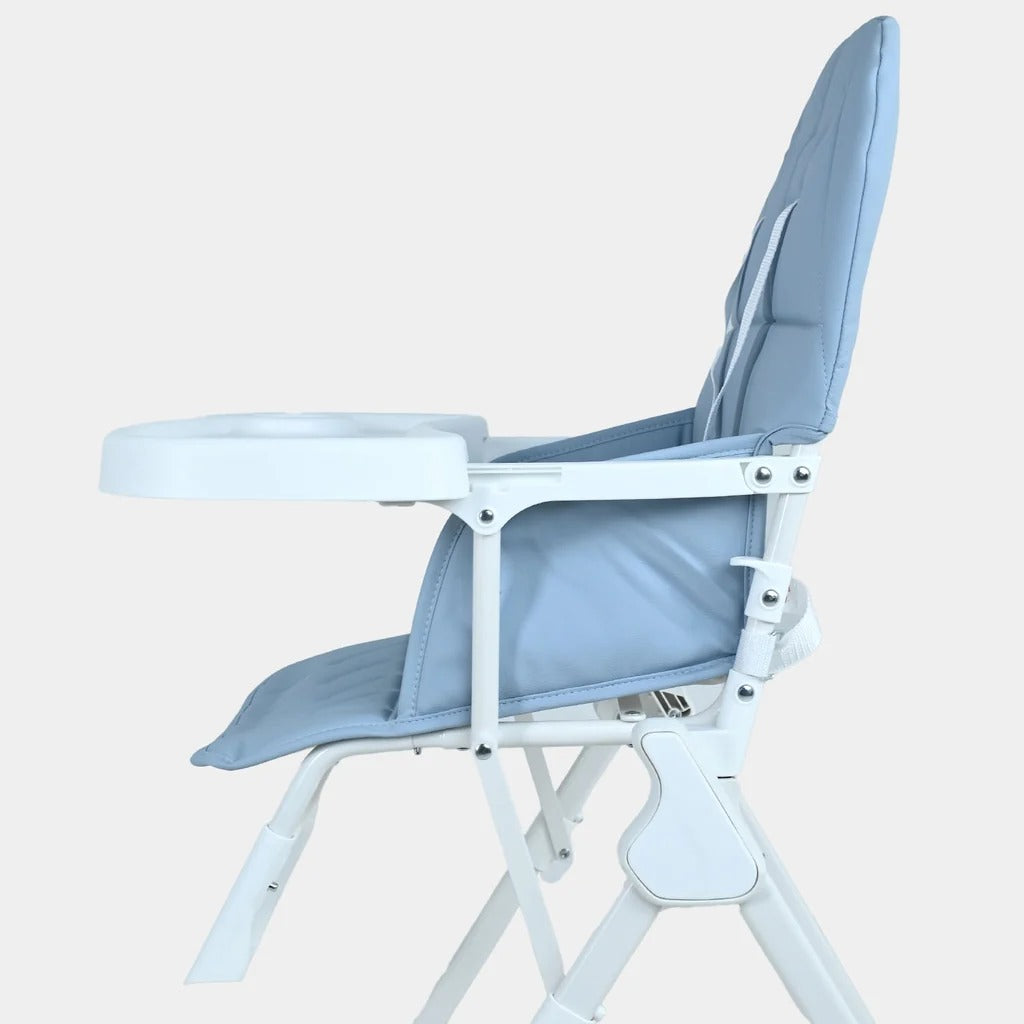 BABY FOLDABLE HIGH CHAIR JOYOUS | HCY-021 BLUE