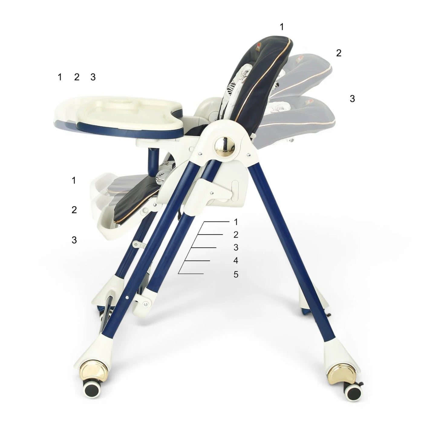 TINNIES 2-IN-1 HIGH CHAIR & SWING